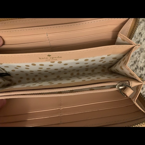 Kate Spade yellow wallet - Picture 2 of 2